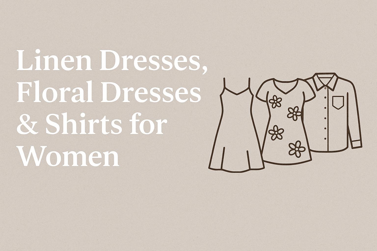 Linen Dresses, Floral Dresses & Chic Shirts for Women