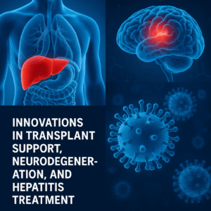 Innovations in Transplant Support, Neurodegeneration, and Hepatitis Treatment